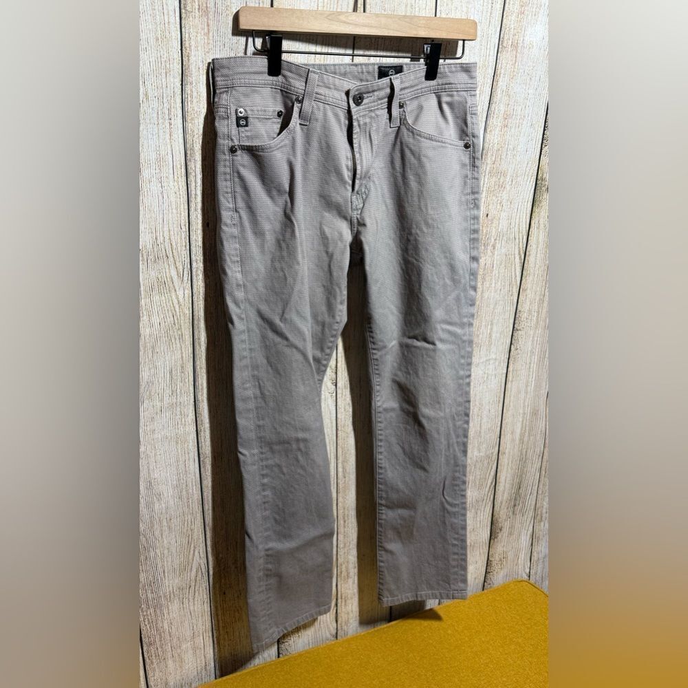 AG Adriano Goldschmied The Everett Gray & White Pants, Men’s Size 30x27 - Picture 3 of 5